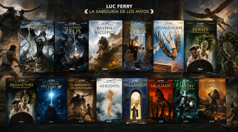 La sabiduría de los mitos. comics sobre mitología de Luc Ferry
